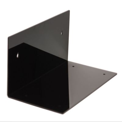 Better Display Cases Black Acrylic Wall Mount for Basketball Shoes Soccer Cleats Football Cleats Display Case (A013-WM)