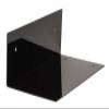 Better Display Cases Black Acrylic Wall Mount for Basketball Shoes Soccer Cleats Football Cleats Display Case (A013-WM)