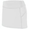 Augusta Activewear Ladies Femfit Skort, White/Graphite, Large view 1