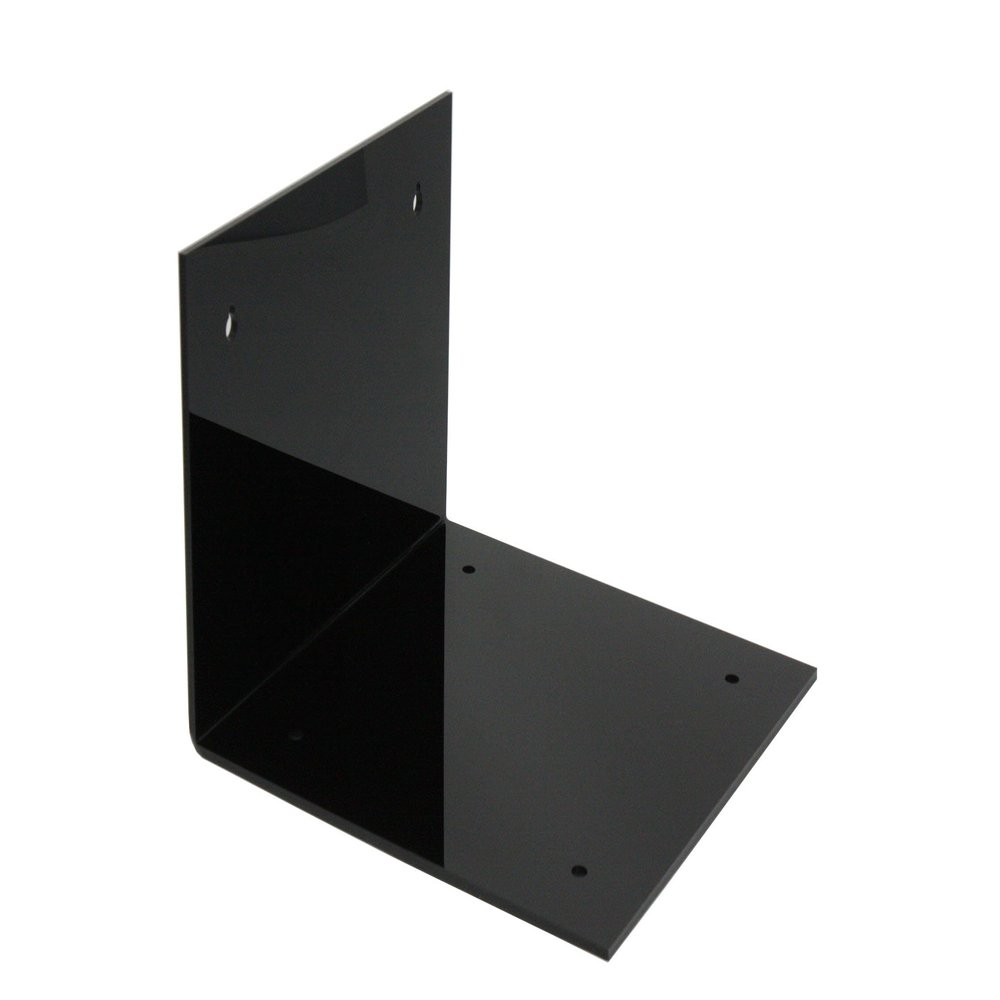 Better Display Cases Black Acrylic Wall Mount for Soccer Ball or Volleyball Display Case (A027-WM)