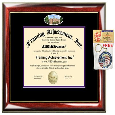 AllGiftFrames Knox College Diploma Frame School Campus Photo Custom Double Mat Degree Framing Document Graduation Gift Bachelor Master MBA Doctorate PHD Certificate Holder Case