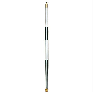 3/4" STRIPED TAPERED FIBERGLASS TOURNAMENT FLAGSTICKS (BLACK&WHITE)