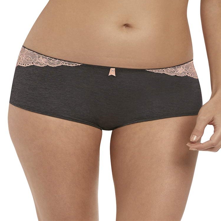 Freya Women's Chi Low Rise Boy Short Underwear, Charcoal, S