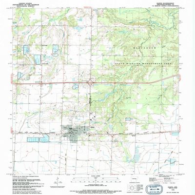 YellowMaps Hazen AR topo map, 1:24000 Scale, 7.5 X 7.5 Minute, Historical, 1994, Updated 1994, 26.8 x 22 in - Tyvek