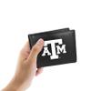 NCAA Siskiyou Sports Mens Texas A&M Aggies Bi-fold Wallet Large Logo One Size Black view 2