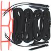Home Court 1-inch Adjustable 8-Meter (26.3' x 52.6') Sand Setup Line for Traditional Short Court Volleyball Courts - Full Court Size for Beach Volleyball Courts; M817AS (Black) view 1
