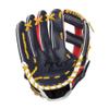 SAKURAI Falcon FG-5718RH Baseball, General Soft All-Around Gloves, Small Size, Left Throw, Navy x Red view 4