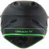 Demon United Podium Full Face Helmet Black/Green Lrg view 4