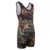 KO Sports Gear Unisex Wrestling Singlet for Adult Wrestlers - Wrestling Singlet for Men & Women - Bold Durable Uniform, Stretchy Breathable Material - Woods Camo, Adult Small view 2