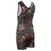 KO Sports Gear Unisex Wrestling Singlet for Adult Wrestlers - Wrestling Singlet for Men & Women - Bold Durable Uniform, Stretchy Breathable Material - Woods Camo, Adult Small view 3
