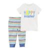 Carter's 2 Piece Easter Top and Pant Set Newborn view 1