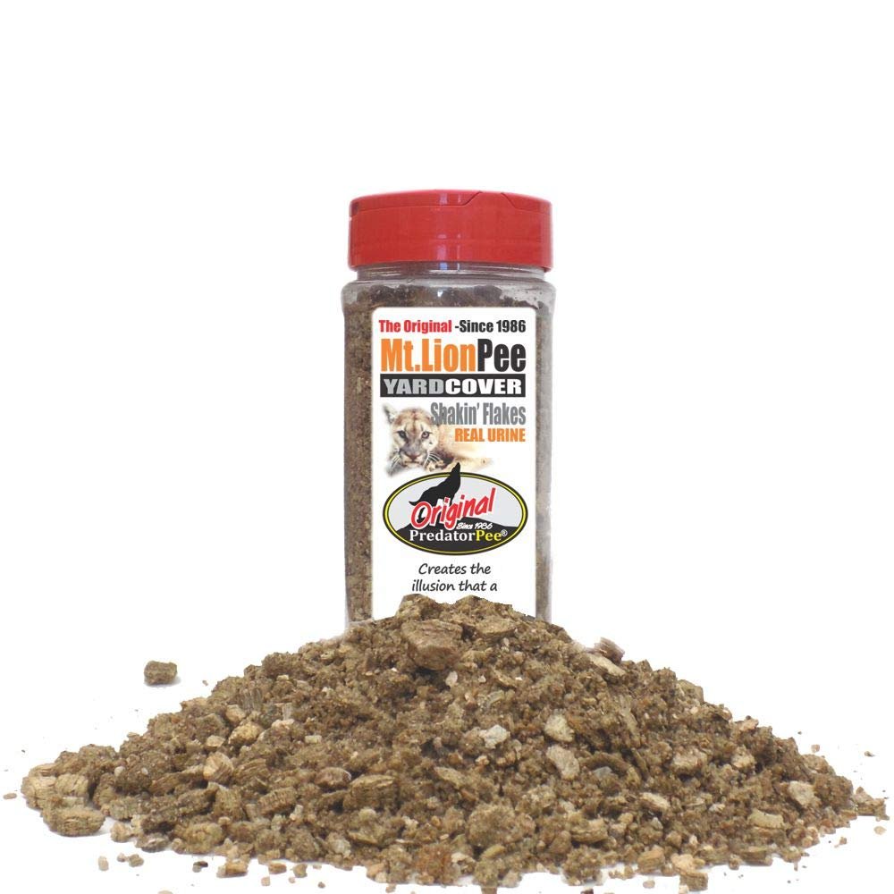 PredatorPee 100% Pure Mt Lion Urine 16oz Shakin' Flakes