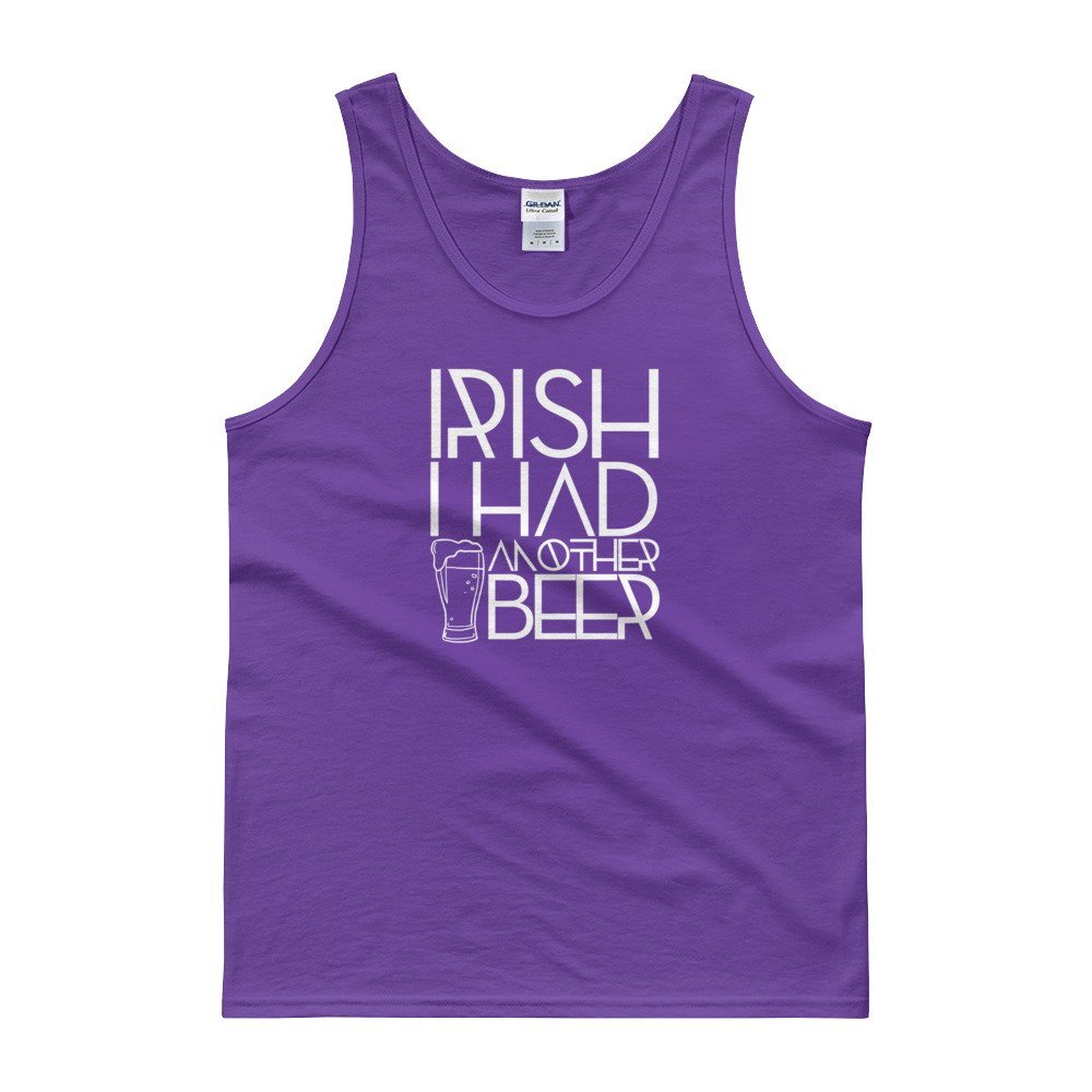Gold Country Goods ST. Patrick's Day - Irish I Had Another Beer Tank Top