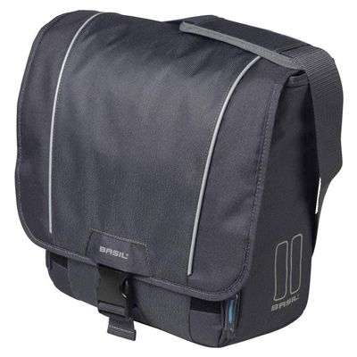 Basil Unisex - Sport Design Comm Handlebar Bags, Graphite, 18 L