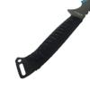 Tactical Master 25 Inch Katana-Style Machete with Nylon Carrier Stainless Steel Blade for Camping Outdoor Activities Display and Gift - Blue view 3