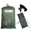 DD Hammocks Tarp 3.5 x 3.5 - Olive Green (11.5ft x 11.5ft) - 100% Waterproof - Lightweight & Multifunctional Large Rainfly Tarp Tent Shelter for Camping Bushcraft & Survival Adventure view 1