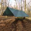 DD Hammocks Tarp 3.5 x 3.5 - Olive Green (11.5ft x 11.5ft) - 100% Waterproof - Lightweight & Multifunctional Large Rainfly Tarp Tent Shelter for Camping Bushcraft & Survival Adventure view 3