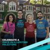 Custom Graduating Seniors Class of 2019 Short Sleeve T-Shirt (Unisex, Youth/Adult) - Add Your School Name Black view 2