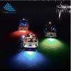 Tidal Wake IP68 Underwater 1/2in Standard Boat Drain Plug LED Light Built-in Driver & Overheat Protection 3 Yr/50,000hr Warranty, 316 Stainless Steel, 12-30v/27w,1800 lumen w/Storage Bag (white/clear) view 3