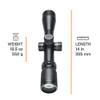 Bushnell Engage 3-12x42mm Riflescope, Fully Multi Coated Optics with Deploy MOA Reticle Hunting Riflescope view 3
