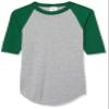 Augusta Sportswear Boys Baseball Jersey 2.0 S Athletic Heather/Dark Green