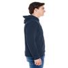 J America Adult Triblend Pullover Fleece Hood XS TRUE NAVY view 1