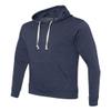 J America Adult Triblend Pullover Fleece Hood XS TRUE NAVY view 3