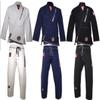 ROLL HARD Brand RIPSTOP LIGHT Brazilian Jiu Jitsu Kimonos - White, Blue & Black (Navy Blue, A0) view 1