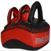 Elite Curved Leather Muay Thai Pad 2.0 (Red/Black) view 3