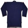 ROLL HARD Brand RIPSTOP LIGHT Brazilian Jiu Jitsu Kimonos - White, Blue & Black (Navy Blue, A3) view 4