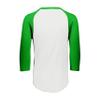 Augusta Sportswear Baseball Jersey 2.0, White/Kelly, 3XL view 3