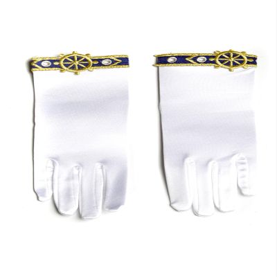 Forplay Sailor Gloves with Nautical Applique