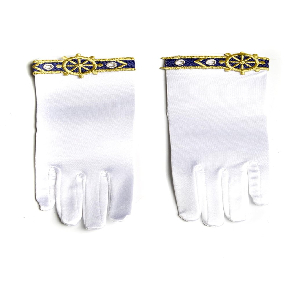 Forplay Sailor Gloves with Nautical Applique