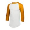 Augusta Sportswear Mens Baseball Jersey - Crew Neck, 3/4 Sleeve, Soft Cotton Blend for Practice and Game Day Wear 77 view 1