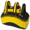 Elite Curved Leather Muay Thai Pad 2.0 (Yellow/Black) view 4