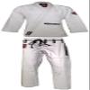 ROLL HARD Brand Economy Brazilian Jiu Jitsu Kimono with Belt - White only (A4) view 1