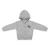 Creative Knitwear College Baby NCAA Officially Licensed Snap Hooded Jacket - Central Florida Knights Logo - Oxford - 3-6 Months view 1