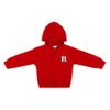 Creative Knitwear College Baby NCAA Officially Licensed Snap Hooded Jacket - Rutgers Scarlet Knights Logo - Red - 12 Months view 1