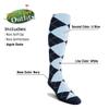 Golf Knickers Mens Select A Style Outfit - Matching Golf Cap - Navy - Waist 30 - Sock - Navy/Lt Blue view 4
