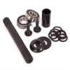 KHEbikes KHE MVP BMX Crank Set 8T MID BB CrMo 19mm axle Oil-Slick Jet Fuel 170mm view 4