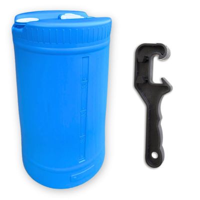 15 Gallon Water Storage Tank - 1 Tank- Water Storage for Emergencies - Durable, Reusable, Portable, BPA Free, Food Grade Plastic - Emergency Zone