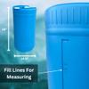 15 Gallon Water Storage Tank - 1 Tank- Water Storage for Emergencies - Durable, Reusable, Portable, BPA Free, Food Grade Plastic - Emergency Zone view 3