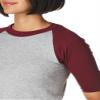 Augusta Sportswear Boys Baseball Jersey 2.0 L Athletic Heather/Maroon view 3