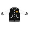 Creative Knitwear College Baby Letterman Varsity Jacket - Iowa Logo - Black - 18 Months view 1