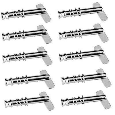 Marine Part Depot Ten Stainless Steel Pins for Bimini Top Fitting