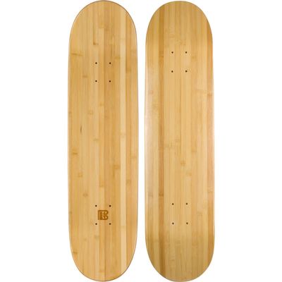 Bamboo Skateboards Blank Skateboard Deck - POP - Strength - Sustainability (8.25")