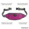 Amphipod AirFlow Lite Waistpack, Minimalist Runners Storage Fanny Waist Pack for Running, Jogging & Walking, Men & Women - Wild Berry - L view 2
