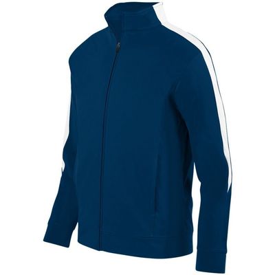 Augusta Activewear Medalist Jacket 2.0, Navy/White, X Large