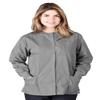 Natural Uniforms Warm Up Scrub Jacket-Gray-X-Large view 1