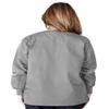 Natural Uniforms Warm Up Scrub Jacket-Gray-X-Large view 2